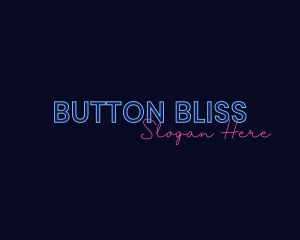 Neon Studio Wordmark logo design