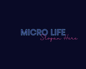 Neon Studio Wordmark logo design