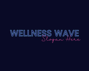 Neon Studio Wordmark logo design