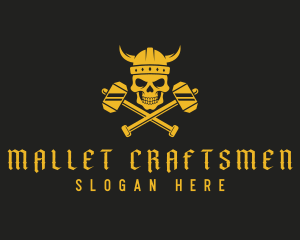 Medieval Skull Mallet logo