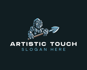 Shovel Rock Creature logo