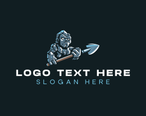 Work - Shovel Rock Creature logo design
