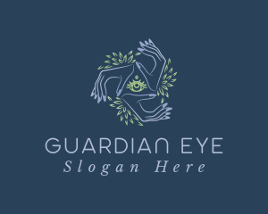 Spiritual Hands Eye logo design