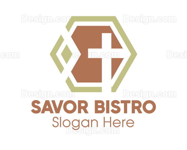 Modern Religion Cross Logo