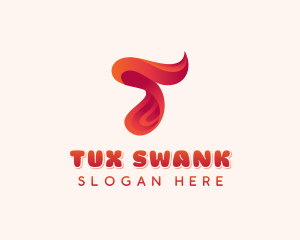 Generic Swish Letter T logo design