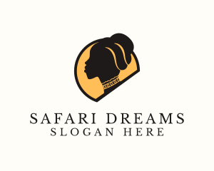 Native African Fashion logo design