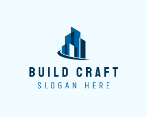 Construction City Building logo design