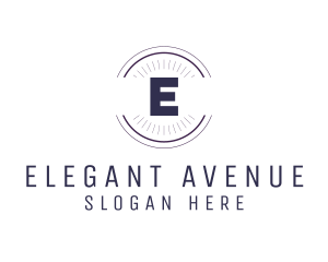 Elegant Minimalist Company logo design