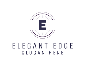 Elegant Minimalist Company logo design