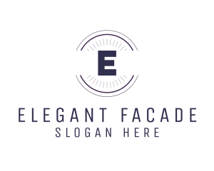 Elegant Minimalist Company logo design