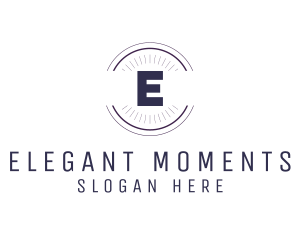 Elegant Minimalist Company logo design