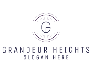 Elegant Minimalist Company logo design