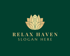 Lotus Relaxation Spa logo design