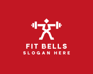 Fitness Gym Weightlifter logo design