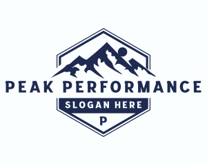 Mountain Peak Summit logo design