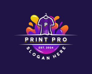 Tshirt Printing Fashion logo design