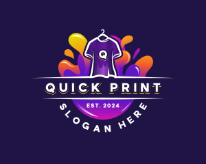 Tshirt Printing Fashion logo design