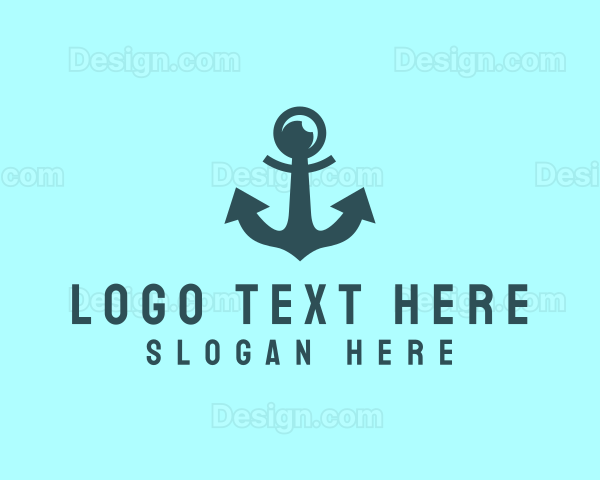 Naval  Anchor Captain Logo