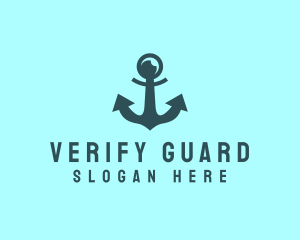 Naval  Anchor Captain logo design