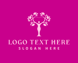 Feminine Organic Tree logo