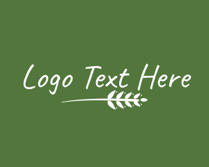 Natural Garden Leaf logo