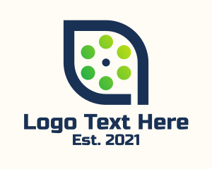 Simple - Simple Leaf Reel logo design