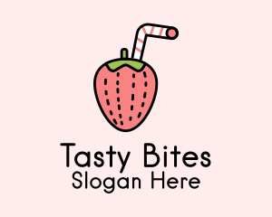 Fresh Strawberry Juice Logo