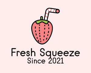 Fresh Strawberry Juice logo