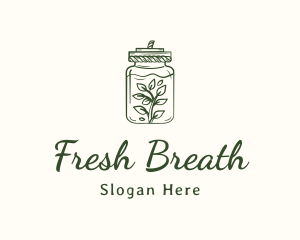 Bottle Plant Jar logo design