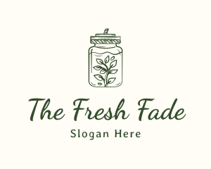 Bottle Plant Jar logo design