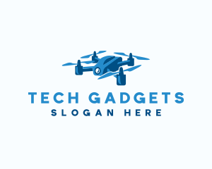 Aerial Drone Gadget logo design