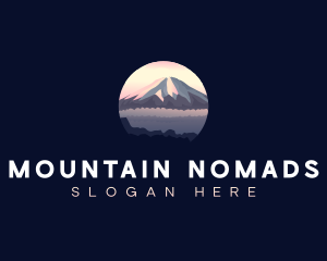 Mountain Fuji Landscape logo design