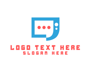 App - Messaging Chat App logo design
