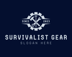 Gear Builder Tools logo design