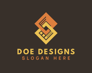 Interior Design Tile logo design