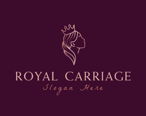 Royal Crown Girl logo design