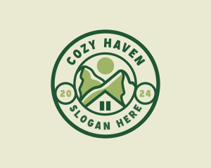 Mountain Hiking Inn logo design