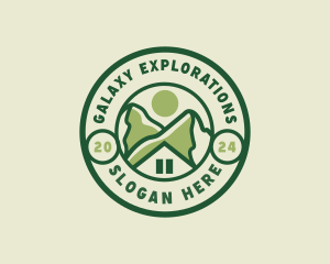 Mountain Hiking Inn logo design