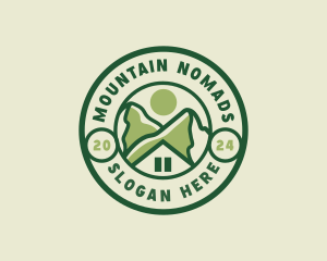 Mountain Hiking Inn logo design