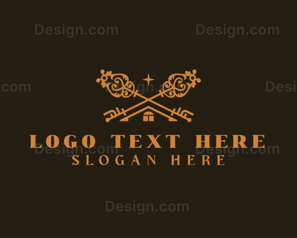 Luxury Property Key Logo