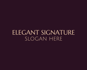 Elegant Furniture Upholstery logo design