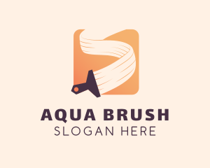 House Painting Paint Brush logo design