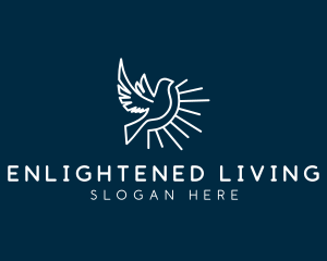 Dove Spiritual Bird logo