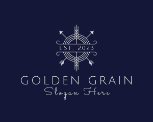 Grain Arrow Archery logo design