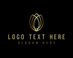 Gold Luxe Tulip  logo