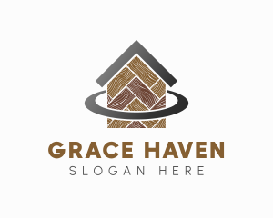 Woodgrain Tiles Home logo