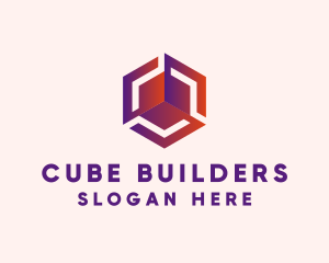 Digital Cube Technology  logo design