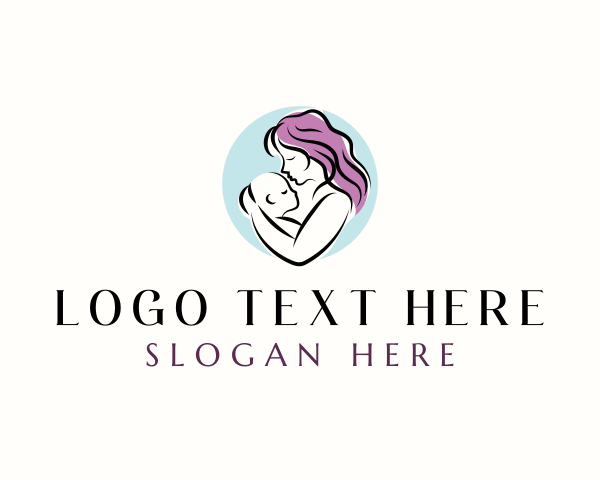 Maternity logo example 3