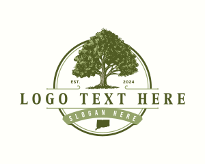 Connecticut White Oak Tree logo