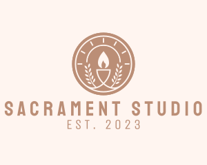 Sacrament Candle Laurel logo